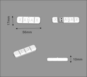 China Pill Shape Customized USB Flash Drive, 1GB 2GB 4GB Pharmacy Promotion USB Stick on sale