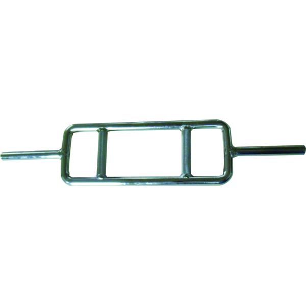 Threaded Solid Chrome Weight Lifting Bars Unisex Square Barbell Weights