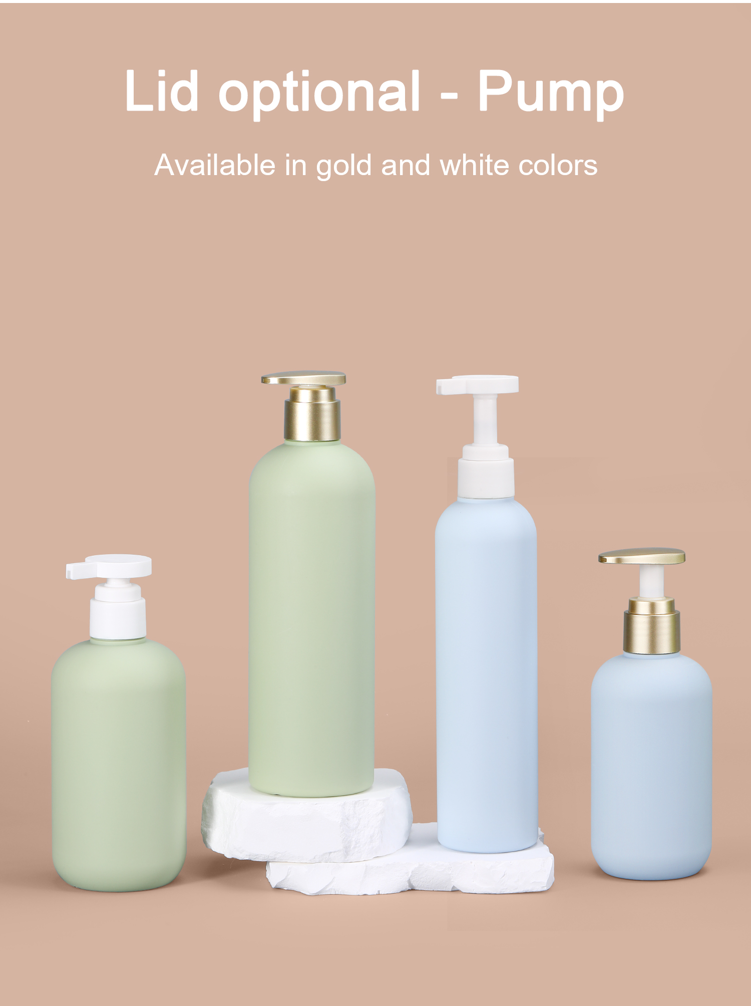Acceptable Logo HDPE Collar Empty Cosmetic Tube Container for Shampoo and Lotion