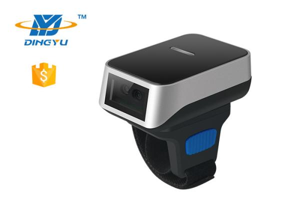 Quality Wireless 2.4G  Bluetooth Barcode Reader , Wearable 2D Reader DI9010 Auto Sense Mode DI9010-2D for sale