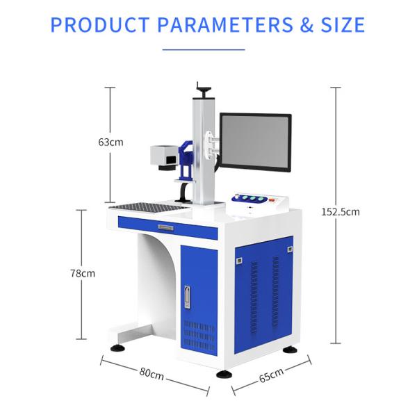 Full Function Flying Type UV Laser Marking Machine 3W 5W 10W For Metal And Non Metal