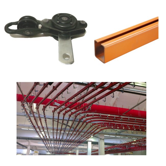 Heat Resistant Drop Forged Conveyor Chain For Powder Coating X348 X458 X678
