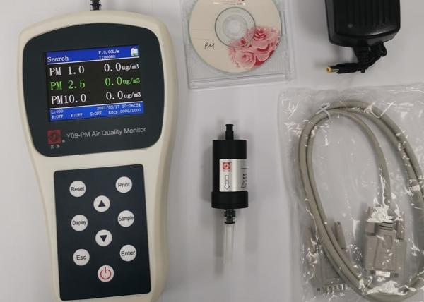 Quality PM1 Continuous Particulate Monitor Y09-PM Portable Air Quality Monitor 10W for sale