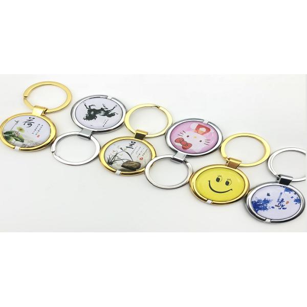 Round T5577 EM4305 TK4100 25mm Epoxy Rfid Key Tag