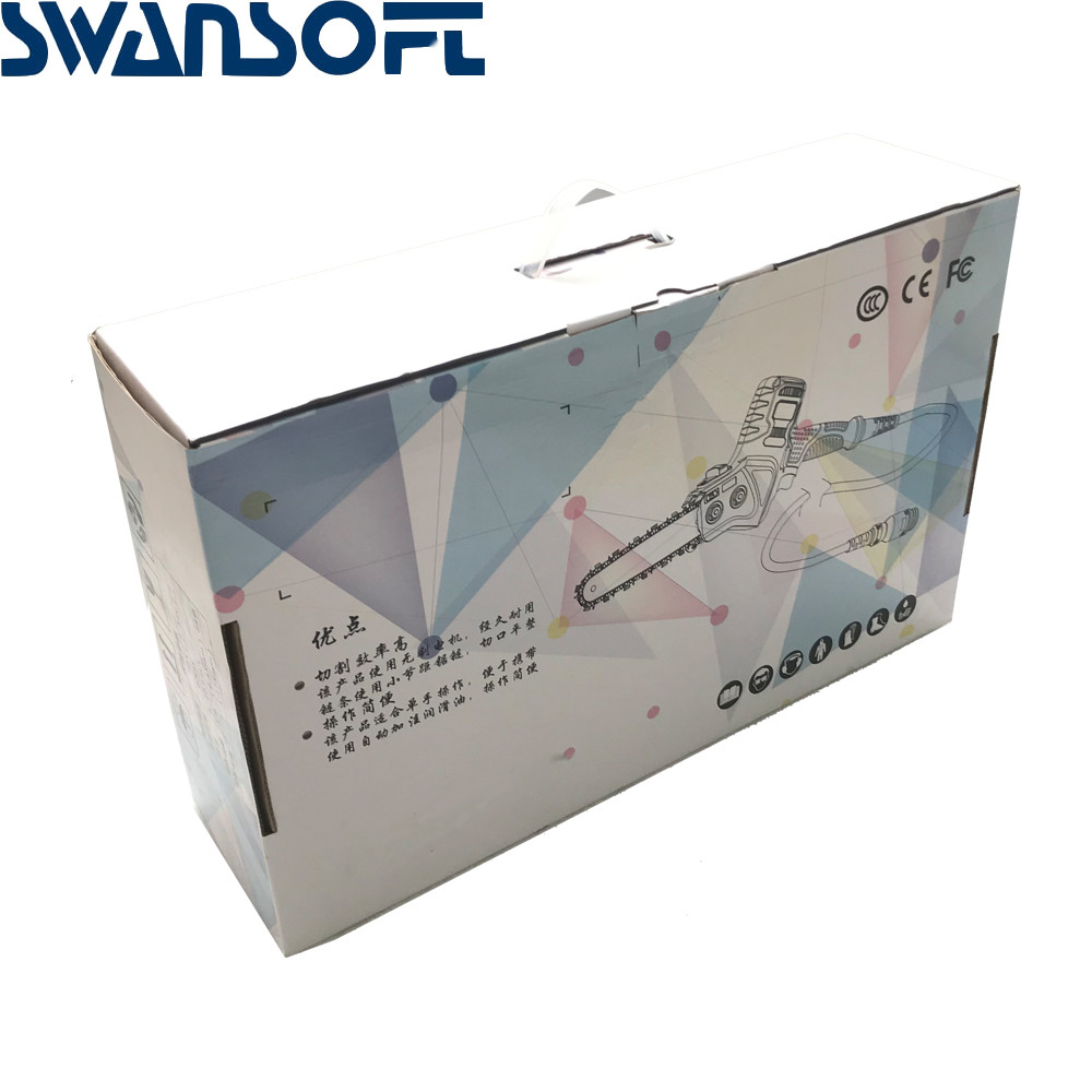 Swansoft Single Hand Automatic Saw Blade Sharpening Machine Electric Chainsaw Tree Cutting Machine
