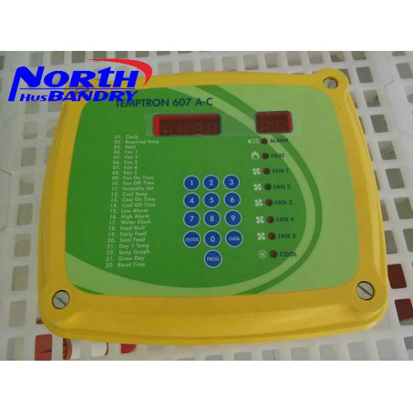 Curtain control system for poultry houses Patent