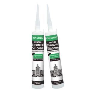 China Fast Drying Structural Silicone Caulk Clear Black Color Multipurpose wholesale