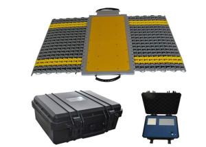 Wheel Axle Off Load Axle Weighing Scales , Portable Weighbridge Scales Strong Inner Structure