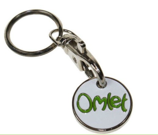 Custom Soft Enamel Trolley Coin Keychains Iron Material Unique Designs Durable and Perfect Gift for Boosting Visibility