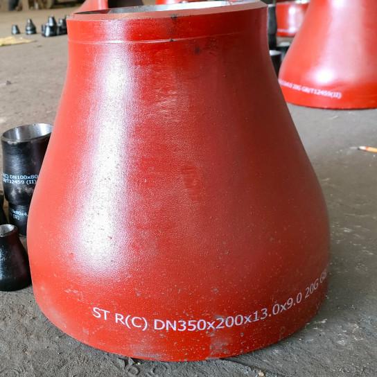 Quality JIS B2312 Butter Weld Pipe Fitting Concentric Reducer for sale