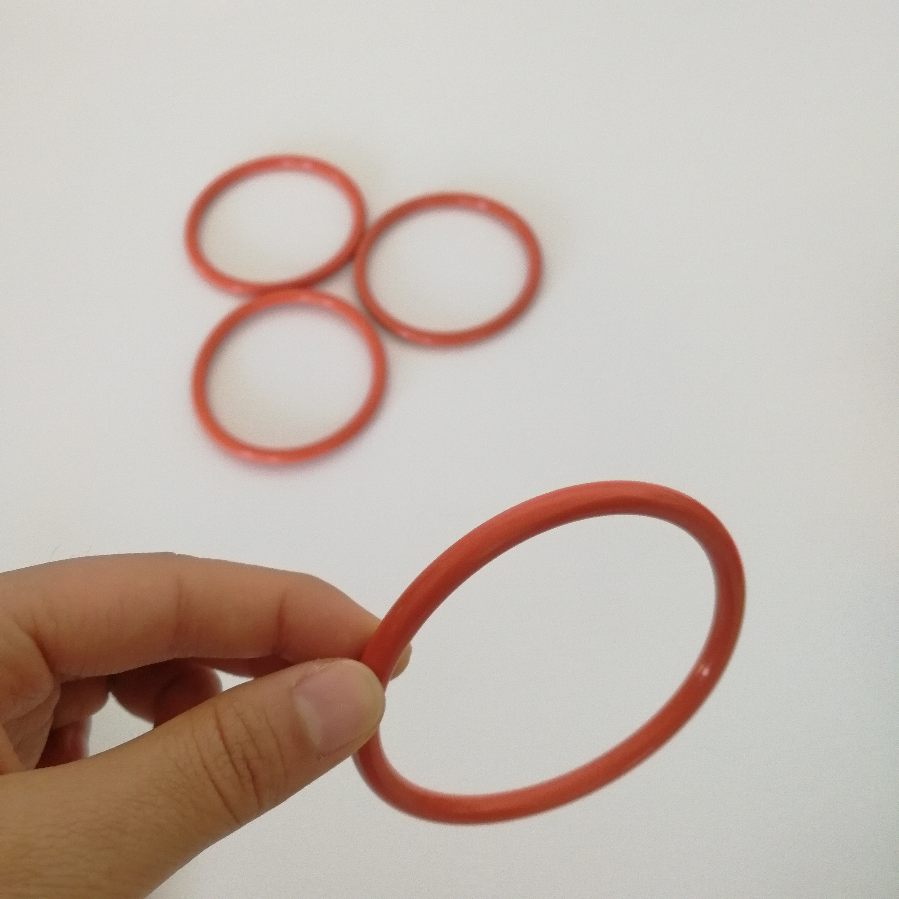 Silicone Rubber High Temperature O Rings Seal Colored Chemical Resistance