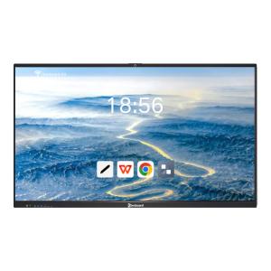 Qtenboard 75 Inch Dual System Touch Screen Interactive Smart Board for School