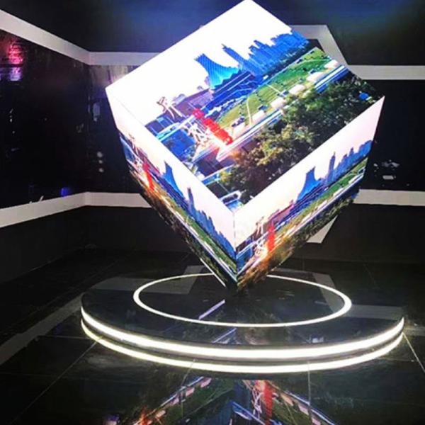 Quality Micro Machining Mobile Rotating LED Screen for sale