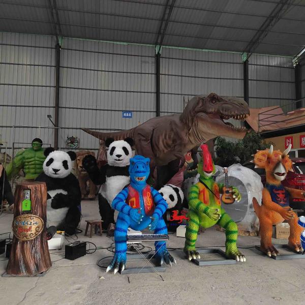 Quality Dynamic Realistic Animatronic Dinosaur Cartoon Model for sale