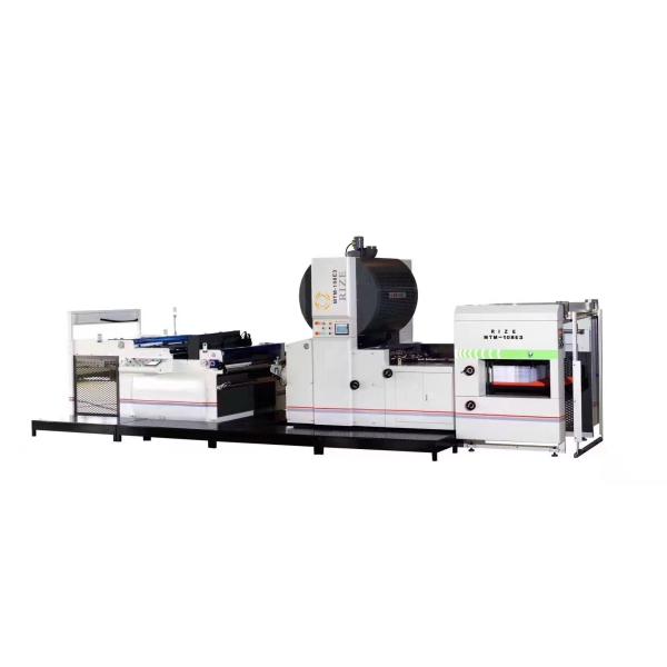 Becker Pump Chain Knife Film Laminator Machine Fully Automatic Laminating
