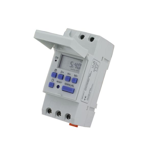 Quality THC15A anti-fire white weekly programmable timer switch time relay for sale