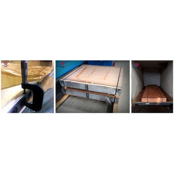 304 Steel MDF Heated Platen For Composite Compression Molding