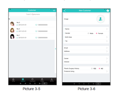 Korea Facial Analysis System Digital 64gb Storage For Doctor Clinic