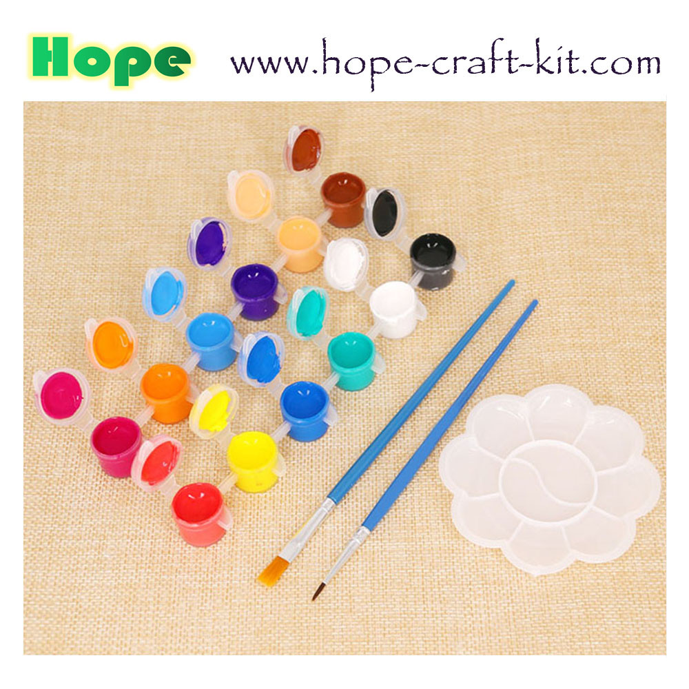 2ml, 3ml, 5ml 7ml 6 colors 8 colors set 12 colors set Acrylic Paint for Kids DIY Painting on Paper, Cloth, Wood, Stone