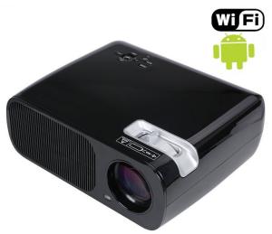 China 2600 Lumens 800x480 USB/HDMI/TV/AV/YPBPR/VGA/Audio Input Wireless LED Video Projector HD Home Theater Projector wholesale