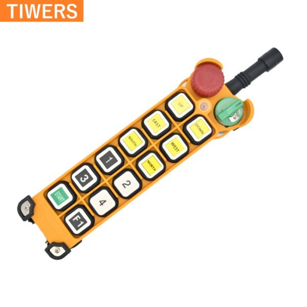 Quality 12 Buttons 50Hz Wireless Industrial Crane Remote Control System for sale
