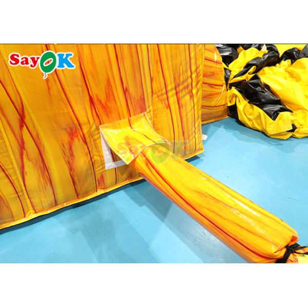 Adult Backyard Inflatable Water Slide With Swimming Pool Blow Up Slip N Slide 9x5.5x6mH