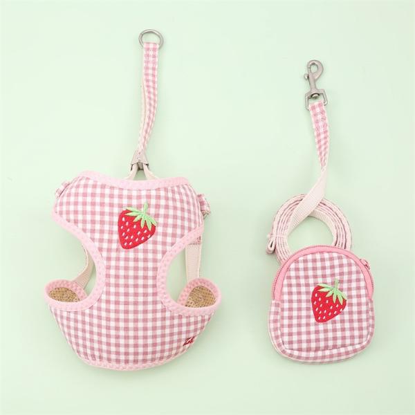 pink cat harness
