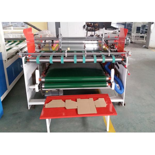 Semi Automatic Folder Gluer / Automatic Carton Folding Gluing Machine