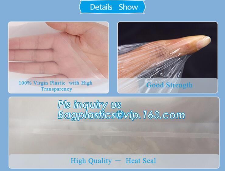 Customized Square Bottom or Side Guesst Plastic Protective Pallet Covers, 4 Mil Dust proof Clear Pallet Covers, BAGPLAST