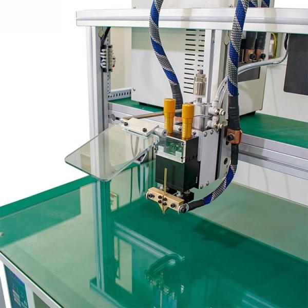 Manual Lithium Cylindrical Battery Spot Welding Machine Gantry Transistor Type AC 380V 3P