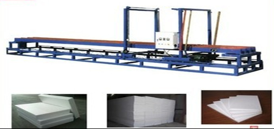 Uncontinuous Block EPS Cutting Machine Automatic For Styrofoam , CE
