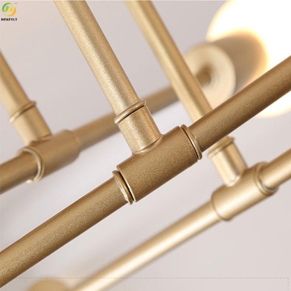 Home LED Nordic Pendant Light Iron Material Art Baking Paint