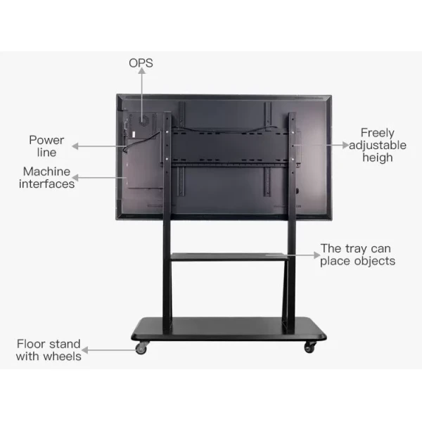 1920X1080 FHD Electronic IR Interactive Whiteboard Touch Panel Displays For Classrooms