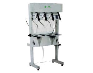 China XHL-JVM-4 200ml Semiautomatic Pneumatic Vacuum Filling Machine wholesale