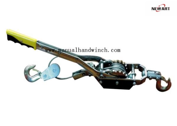 Quality Custom Color 	Transmission Line Tool 1T Single Line Double Gear Come Along Puller for sale