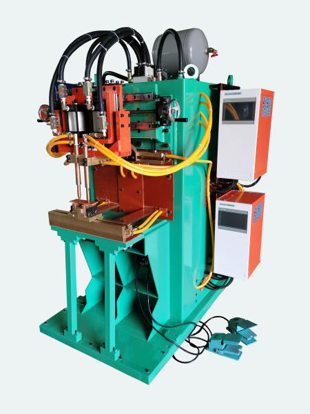 Quality 380V AC Spot Welding Machine Double Head Intermediate Frequency Spot Welder for sale