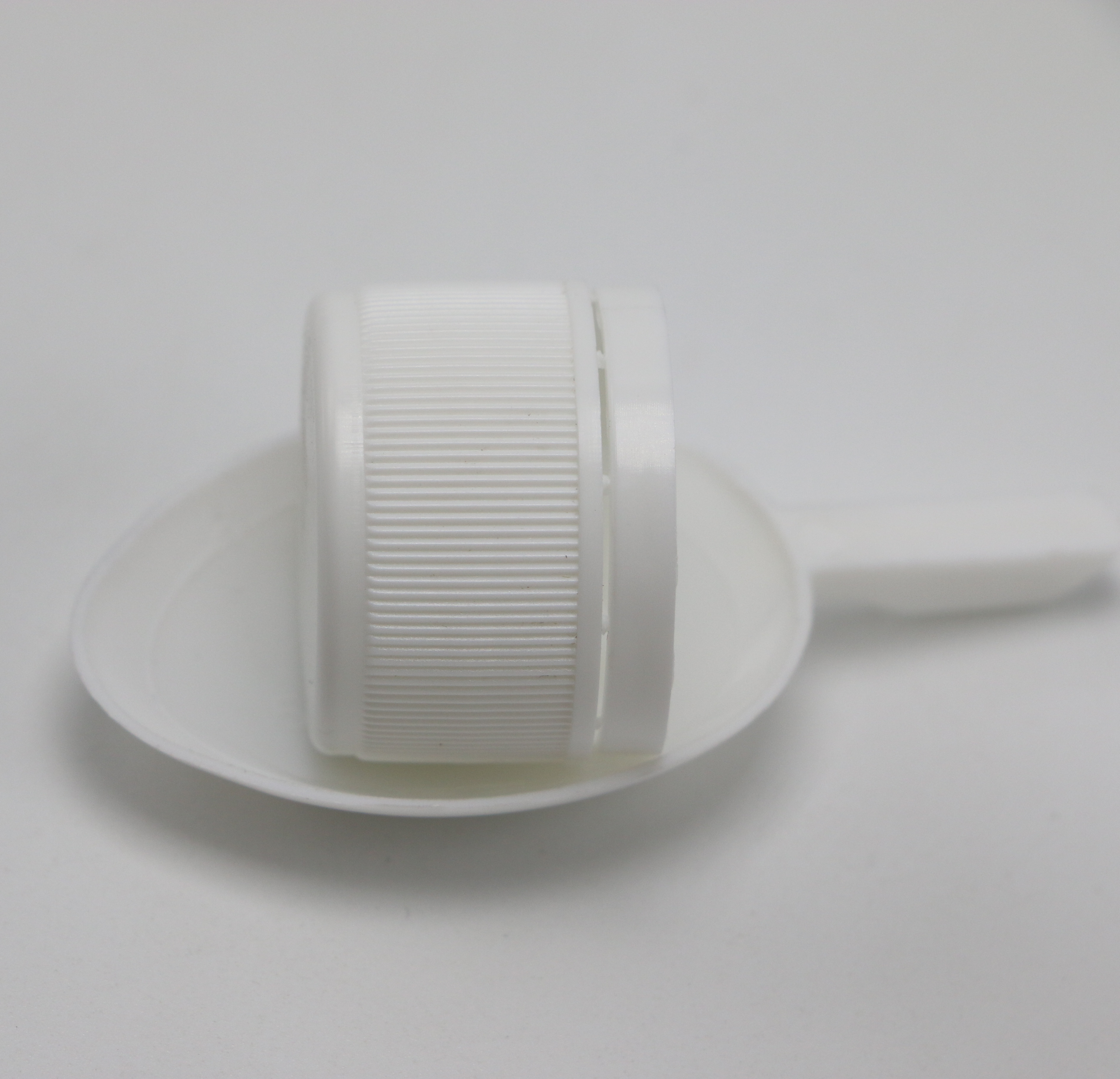 PE Transparent Plastic Bottle for Measuring Liquid Medicine 30mL Capacity and Spoon