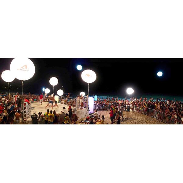 800 W Inflatable Led Light , Event Balloon Led Lantern Lights For Wedding Use