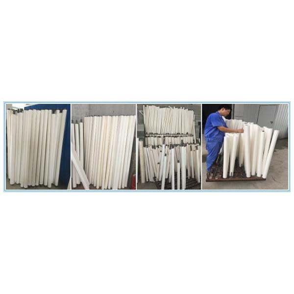 White PVA Absorbent Sponge Brush Roller 40x800mm For PCB Cleaning Machine