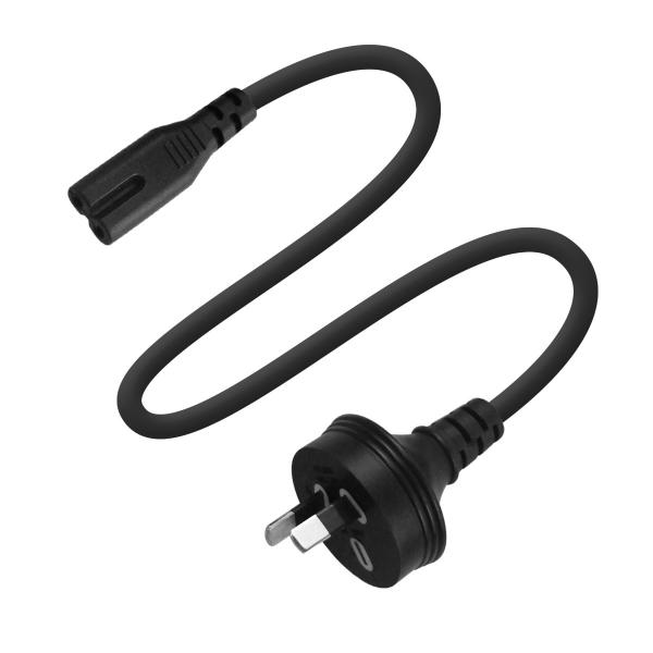 PVC Australian Extension Cord , C7 2 Pin Power Cable For TVs Electronics