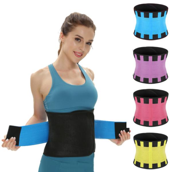Quality Adjustable Colorful Elastic Waist Support Belt 120cm For Work Out for sale