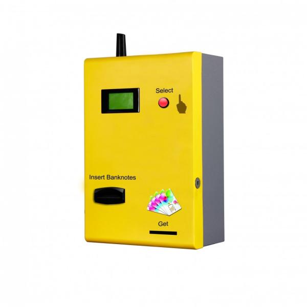 Quality Card Vending Machine with Banknote Acceptor for sale