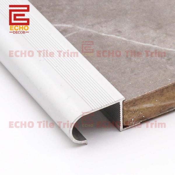 Non Slip Stair Tread Bullnose Cap 