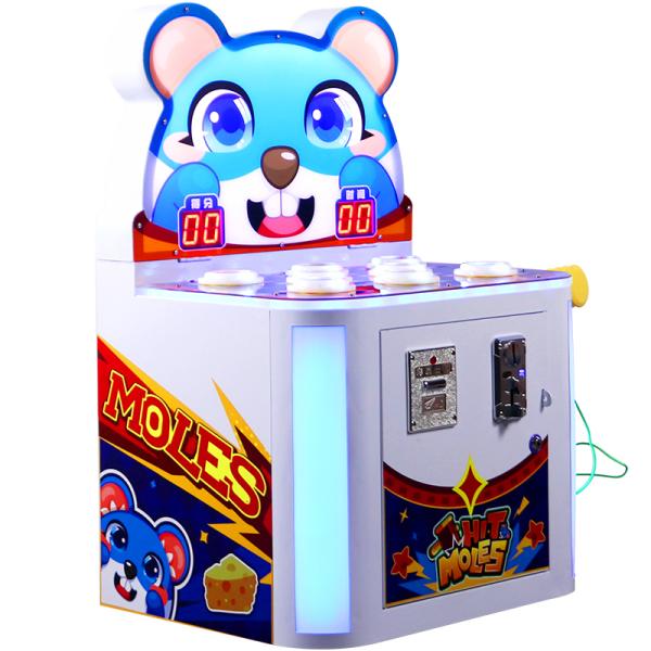 Quality Children's Mini Arcade Game Console Plastic Material Groundhog Game Machine for sale