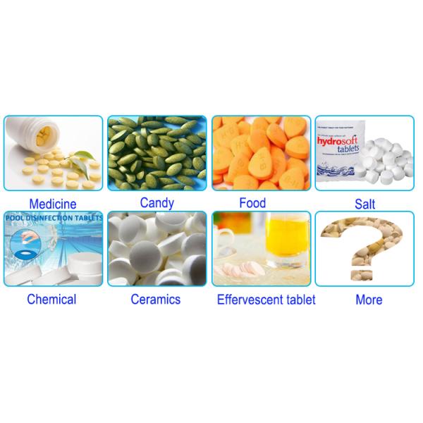 TIANHE Double 100KN Atuomatic Tablet weighting control High Speed Tablet Press