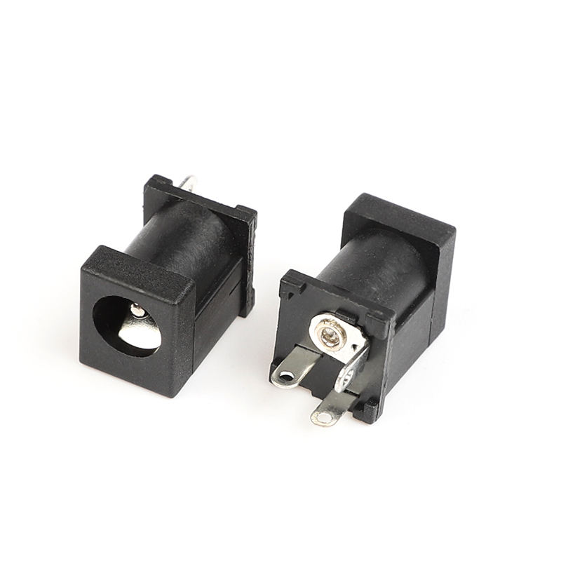 3PIN Vertical DIP 2.0mm DC Power Jack Socket Plug-in Female RCA