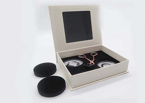 Quality 2 Pairs Quantum Magnetic Eyelashes Sets With Mirror For Daily makeup for sale