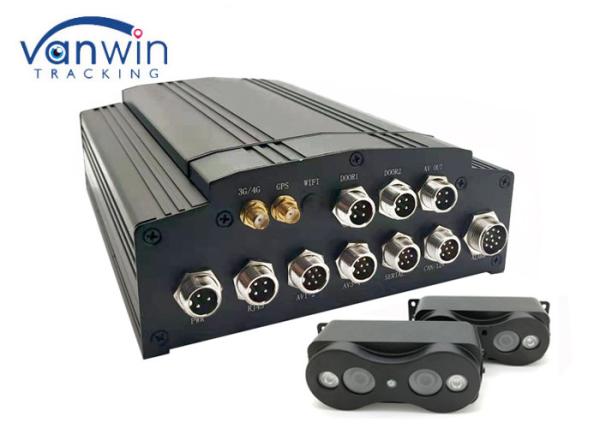 Quality New Version 4CH 3G People Counting Camera Mobile DVR System all in one for Passenger bus for sale