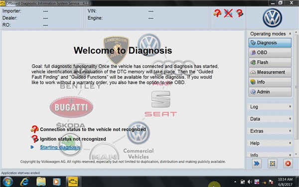 ODIS 4.13 Software