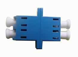 Quality LC Duplex UPC Fiber Optic Adapter Singlemode With Low Insertion Loss for sale